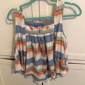 Free People Striped Tank